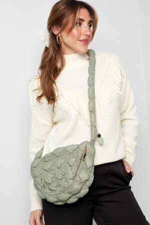 Shoulder bag cloudy life - white h5 Picture4
